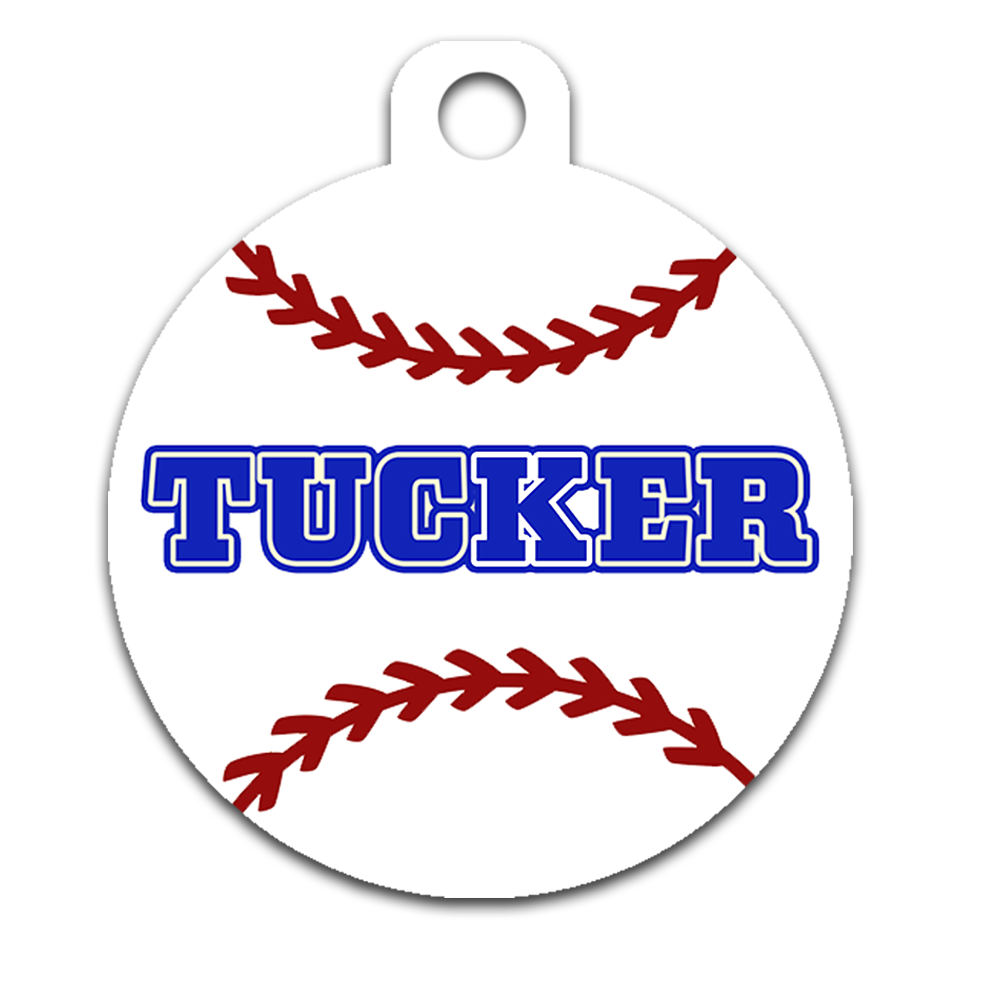 Baseball - Pet's Name On Front *NEW*