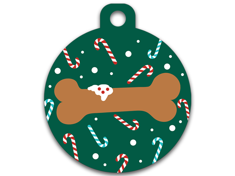 Christmas Dog Bone