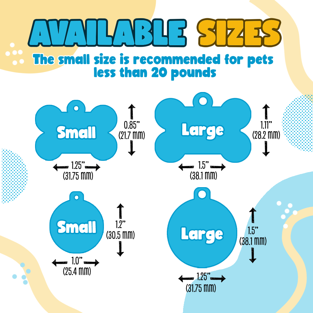 Colourful Mountain Design With Pet's Name On Front