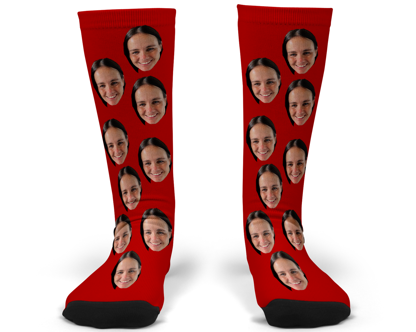 Just Faces Custom Photo Socks