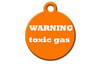 Warning Toxic Gas